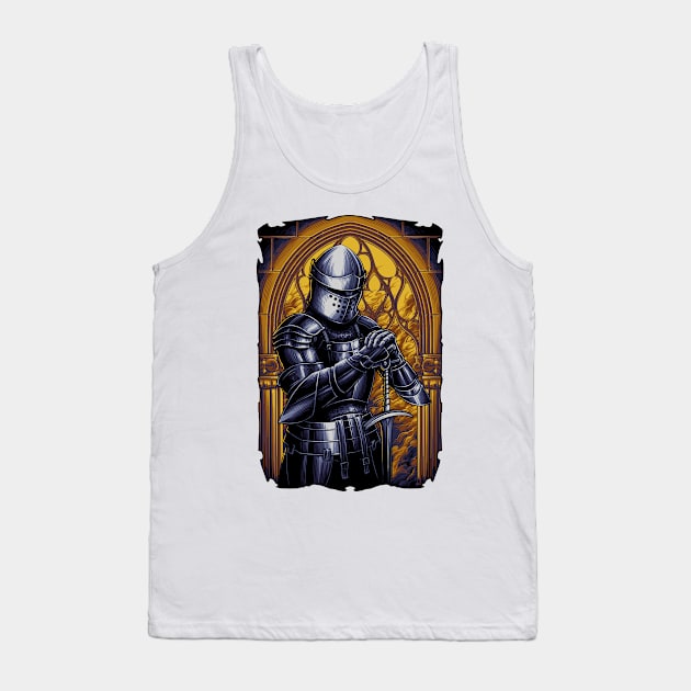 Lonely Knight Tank Top by Rushit